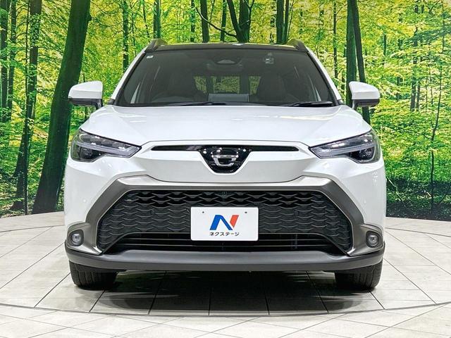 カローラクロス ハイブリッド　Ｚ　ガラスルーフ　純正１０型ナビ　全周囲カメラ　セーフティセンス　レーダークルーズ　禁煙車　パワーバックドア　パワーシート　シートヒーター　クリアランスソナー　レーンアシスト　スマートキー　ＬＥＤヘッド（14枚目）