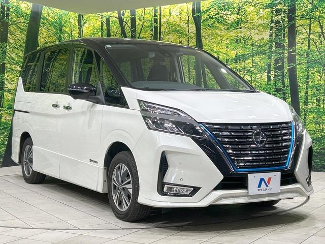 セレナ e-パワー ハイウェイスターV 両側パワスラ 11型ナビ 後席モニター 全周囲カメラ 衝突軽減 プロパイロット 禁煙車 コーナーセンサー レーンアシスト スマートキー LEDヘッド/フォグ 電動パーキングブレーキ ブレーキホールド(25枚目)