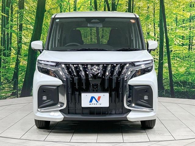ソリオバンディット ハイブリッドＭＶ　登録済未使用車　純正９型ナビ　全周囲カメラ　両側電動ドア　セーフティサポート　アダプティブクルーズ　クリアランスソナー　Ｂｌｕｅｔｏｏｔｈ接続　スマートキー　ＬＥＤヘッド＆フォグ　前席シートヒーター（14枚目）