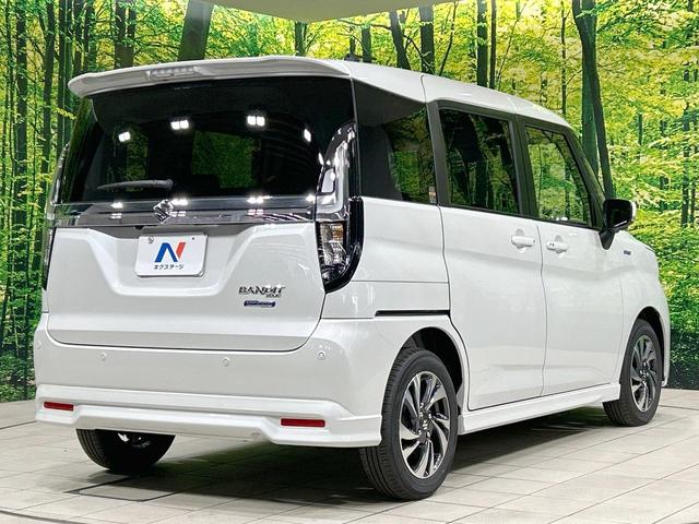 ソリオバンディット ハイブリッドＭＶ　登録済未使用車　純正９型ナビ　全周囲カメラ　両側電動ドア　セーフティサポート　アダプティブクルーズ　クリアランスソナー　Ｂｌｕｅｔｏｏｔｈ接続　スマートキー　ＬＥＤヘッド＆フォグ　前席シートヒーター（17枚目）