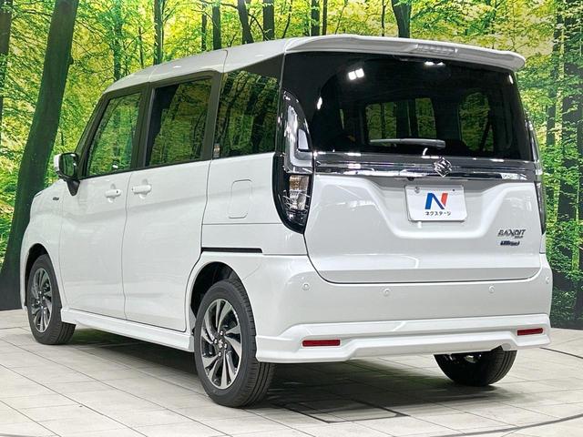 ソリオバンディット ハイブリッドＭＶ　登録済未使用車　純正９型ナビ　全周囲カメラ　両側電動ドア　セーフティサポート　アダプティブクルーズ　クリアランスソナー　Ｂｌｕｅｔｏｏｔｈ接続　スマートキー　ＬＥＤヘッド＆フォグ　前席シートヒーター（26枚目）