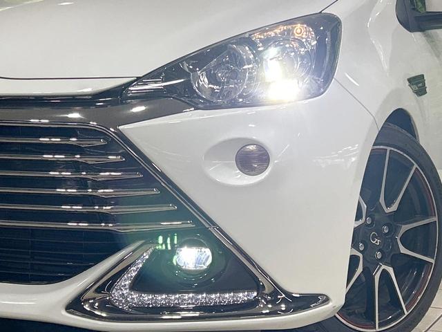 アクア G G’s ハーフレザーシート スマートキー LEDヘッド&フォグ ETC クルーズコントロール オートライト オートエアコン CD再生 電動格納ミラー パワーウィンドウ 横滑防止装置 プライバシーガラス(12枚目)