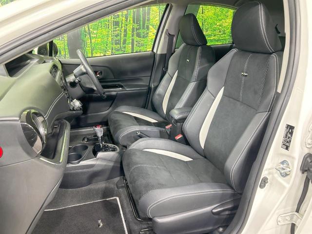 アクア G G’s ハーフレザーシート スマートキー LEDヘッド&フォグ ETC クルーズコントロール オートライト オートエアコン CD再生 電動格納ミラー パワーウィンドウ 横滑防止装置 プライバシーガラス(35枚目)