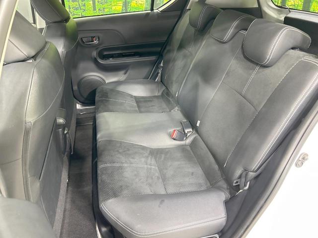 アクア G G’s ハーフレザーシート スマートキー LEDヘッド&フォグ ETC クルーズコントロール オートライト オートエアコン CD再生 電動格納ミラー パワーウィンドウ 横滑防止装置 プライバシーガラス(36枚目)