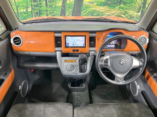 ハスラー Ｆリミテッド　純正ナビ　バックカメラ　デュアルカメラブレーキ　禁煙車　シートヒーター　スマートキー　ＨＩＤヘッド　ＥＴＣ　オートライト　オートエアコン　ＣＤ再生　地デジ　盗難防止システム　ドアバイザー　ＵＳＢ接続（2枚目）
