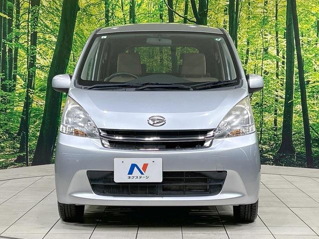 ムーヴ Ｌ　禁煙車　オートエアコン　１４インチアルミホイール　ｃａｒｒｏｚｚｅｒｉａ製オーディオ　ＣＤ再生　ヘッドライトレベライザー　リモコンキー　電動格納ミラー　インパネシフト　ドアバイザー　プライバシーガラス（14枚目）