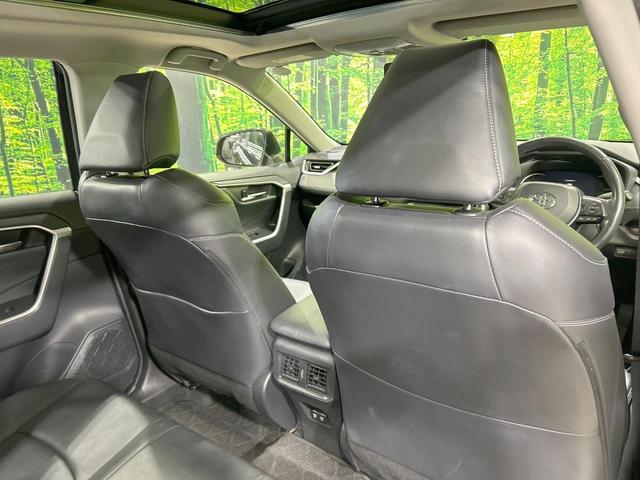 RAV4 G サンルーフ 純正9インチナビ 4WD バックカメラ セーフティセンス レーダークルーズ 禁煙車 パワーバックドア パワーシート スマートキー LEDヘッド ビルトインETC 純正18インチAW(46枚目)
