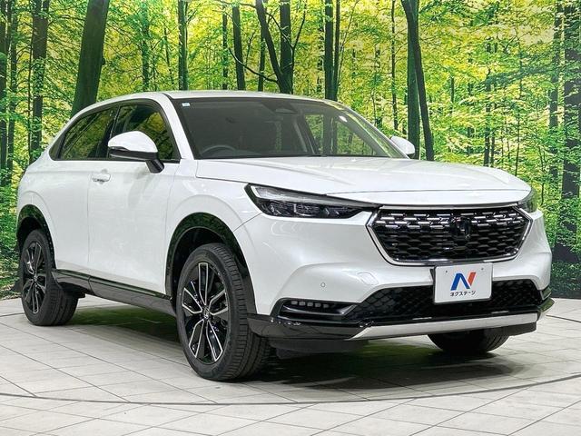 ヴェゼル e:HEV Z 純正9型ナビ バックカメラ 衝突被害軽減システム レーダークルーズ 禁煙車 電動リアゲート ハーフレザーシート スマートキー LEDヘッド ビルトインETC 純正18インチアルミ オートライト(56枚目)