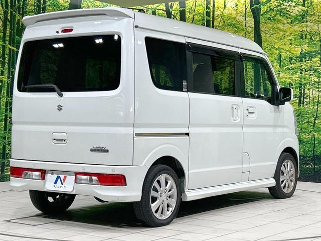 エブリイワゴン PZターボスペシャル 両側電動ドア SDナビ バックカメラ セーフティサポート 禁煙車 コーナーセンサー スマートキー HIDヘッド ETC 純正14インチAW オートエアコン Bluetooth CD DVD フルセグ(17枚目)