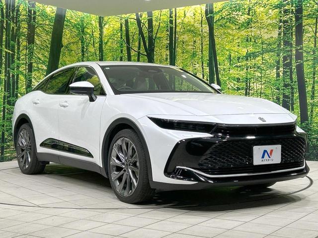 クラウンクロスオーバー Gアドバンスド・レザーパッケージ 4WD サイド・バックカメラ セーフティセンス レーダークルーズ ブラインドスポットモニター 禁煙車 Bluetooth接続 LEDヘッド オートマチックハイビーム ベージュ革シート シートヒーター(16枚目)