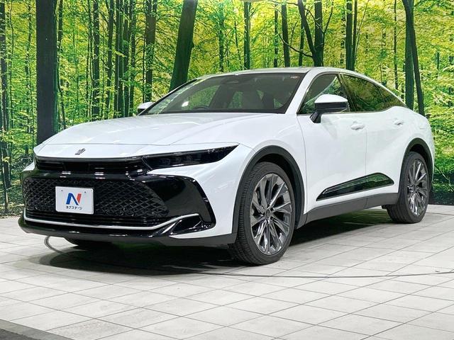 クラウンクロスオーバー Gアドバンスド・レザーパッケージ 4WD サイド・バックカメラ セーフティセンス レーダークルーズ ブラインドスポットモニター 禁煙車 Bluetooth接続 LEDヘッド オートマチックハイビーム ベージュ革シート シートヒーター(24枚目)