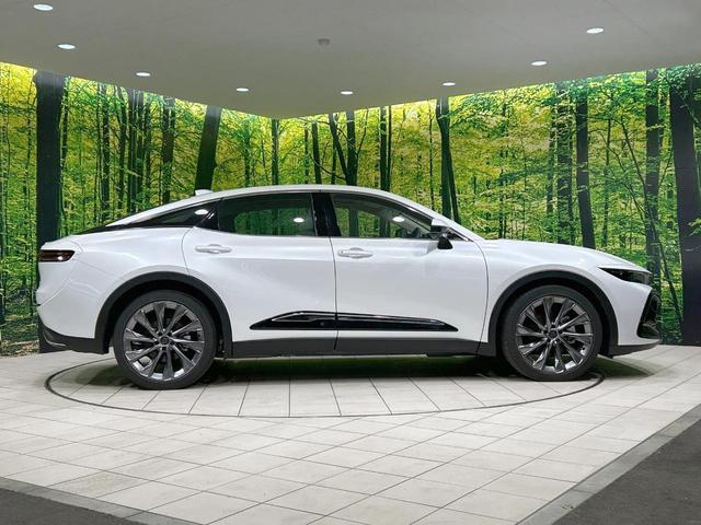 クラウンクロスオーバー Gアドバンスド・レザーパッケージ 4WD サイド・バックカメラ セーフティセンス レーダークルーズ ブラインドスポットモニター 禁煙車 Bluetooth接続 LEDヘッド オートマチックハイビーム ベージュ革シート シートヒーター(25枚目)