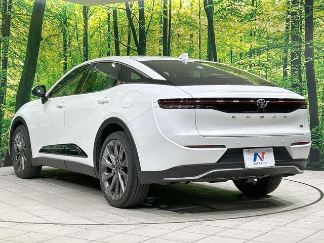 クラウンクロスオーバー Gアドバンスド・レザーパッケージ 4WD サイド・バックカメラ セーフティセンス レーダークルーズ ブラインドスポットモニター 禁煙車 Bluetooth接続 LEDヘッド オートマチックハイビーム ベージュ革シート シートヒーター(26枚目)