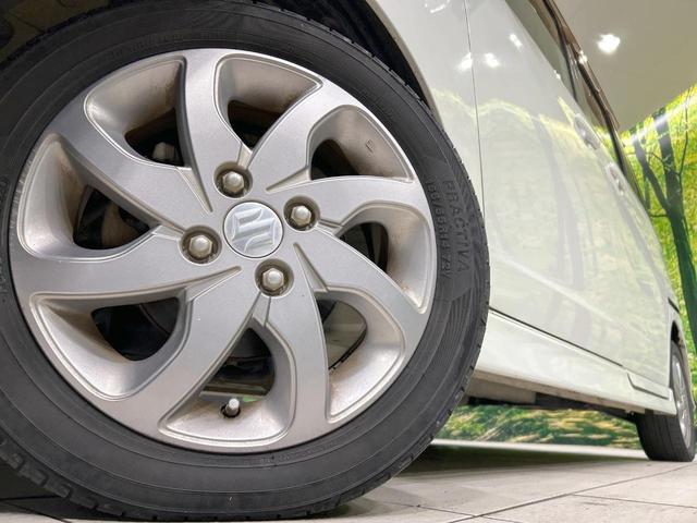 パレットSW リミテッド 電動スライドドア CDオーディオ 禁煙車 スマートキー HIDヘッド フォグライト オートライト 純正14インチアルミ オートエアコン 革巻きステアリング ステアリングスイッチ 盗難防止装置 CD再生(13枚目)