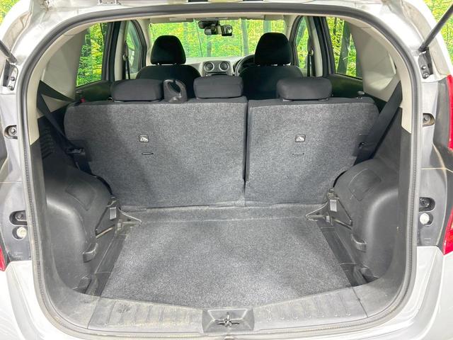 ノート X 純正SDナビ エマージェンシーブレーキ 禁煙車 ETC Bluetooth再生 スマートキー 純正14インチアルミ 盗難防止装置 横滑り防止装置 CD・DVD再生 アイドリングストップ(36枚目)