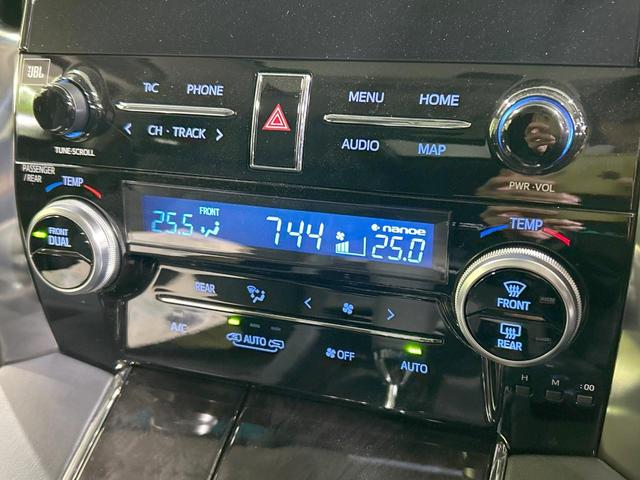 アルファード 2.5S Cパッケージ サンルーフ フルエアロ 後席モニタ JBLサウンド 両側電動ドア 全周囲カメラ 純正10型ディスプレイ セーフティセンス レーダークルーズ 禁煙車 レザーシート パワーシート シートヒーター・エアコン(33枚目)