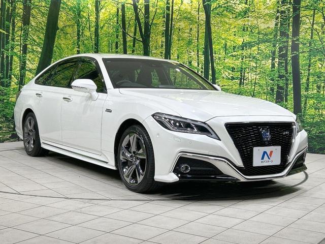 クラウンハイブリッド ＲＳアドバンス　純正ナビ　バックカメラ　セーフティセンス　レーダークルーズ　ブラインドスポットモニター　禁煙車　ハーフレザーシート　メモリー機能付きパワーシート　前席シートヒーター　ＬＥＤヘッド＆フォグ　オートライト（16枚目）