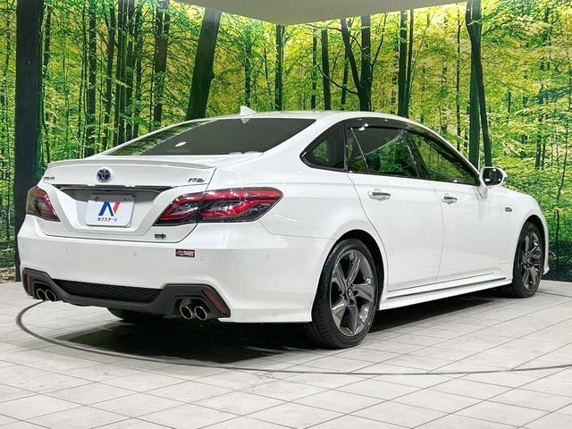 クラウンハイブリッド ＲＳアドバンス　純正ナビ　バックカメラ　セーフティセンス　レーダークルーズ　ブラインドスポットモニター　禁煙車　ハーフレザーシート　メモリー機能付きパワーシート　前席シートヒーター　ＬＥＤヘッド＆フォグ　オートライト（17枚目）