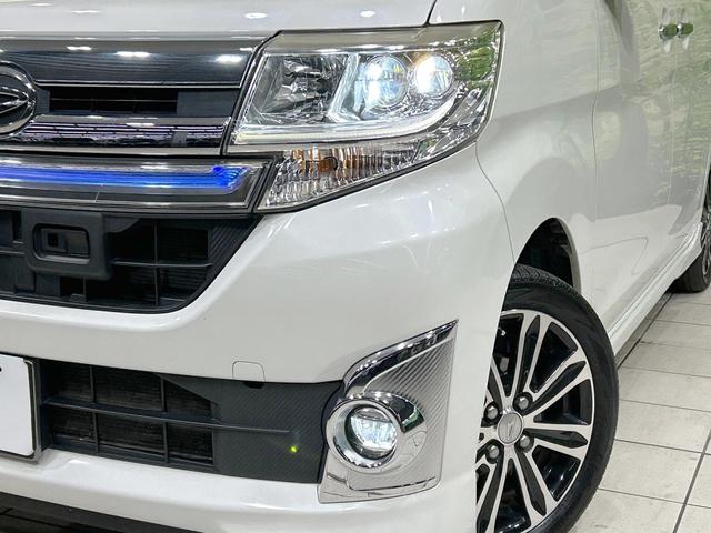 タント カスタムＲＳ　トップエディションＳＡＩＩ　ＨＤＤナビ　バックカメラ　スマートアシスト　両側電動ドア　禁煙車　Ｂｌｕｅｔｏｏｔｈ接続　ＥＴＣ　ＬＥＤヘッド＆フォグ　オートエアコン　オートライト　ハーフレザーシート　スマートキー　盗難防止システム（12枚目）