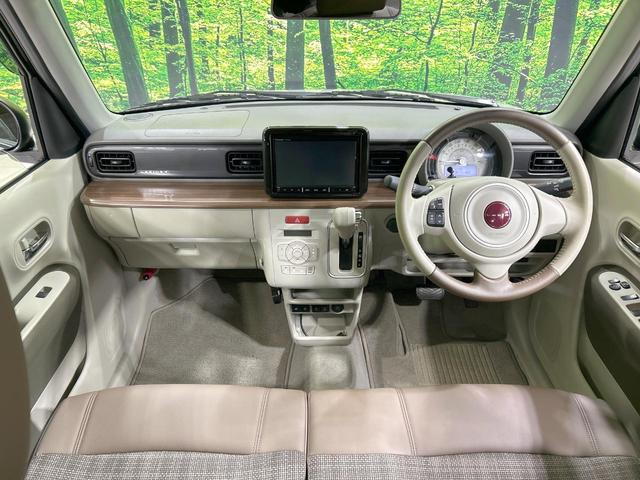 アルトラパンＬＣ Ｘ　純正ナビ　全周囲カメラ　セーフティサポート　禁煙車　Ｂｌｕｅｔｏｏｔｈ再生　ＥＴＣ　ＬＥＤヘッド　オートライト　前席シートヒーター　ハーフレザーシート　スマートキー　電動格納ミラー　オートエアコン（2枚目）