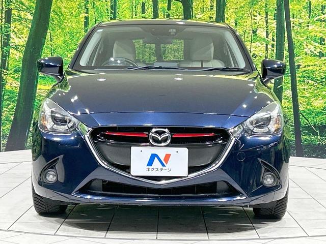 デミオ XDツーリング Lパッケージ ディーゼル バックカメラ シティブレーキサポート 禁煙車 レザーシート スマートキー LEDヘッド ETC クルコン 純正16インチアルミ オートライト Bluetooth接続(14枚目)