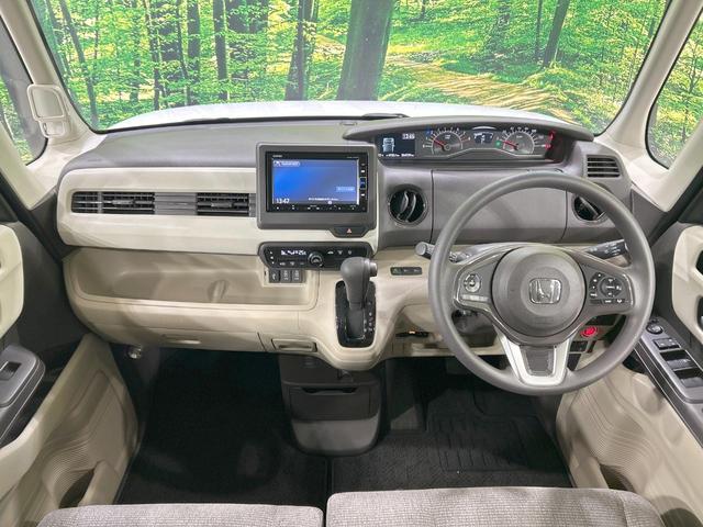 Ｎ－ＢＯＸ Ｇ・Ｌホンダセンシング　純正ナビ　バックカメラ　電動スライド　ホンダセンシング　アダプティブクルーズ　禁煙車　Ｂｌｕｅｔｏｏｔｈ再生　ＥＴＣ　ＬＥＤヘッド　オートマチックハイビーム　オートエアコン　電動格納ミラー（2枚目）