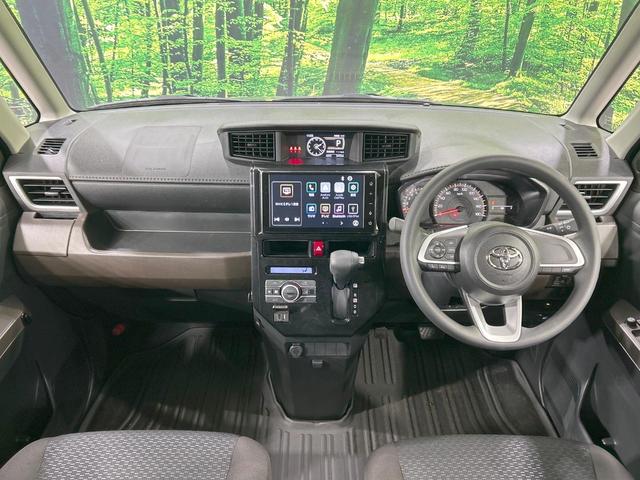 ルーミー Ｇ－Ｔ　ターボ　バックカメラ　スマートアシスト　両側電動ドア　禁煙車　純正９型ディスプレイ　Ｂｌｕｅｔｏｏｔｈ再生　ＬＥＤヘッド　オートマチックハイビーム　スマートキー　オートエアコン　車線逸脱警報（2枚目）