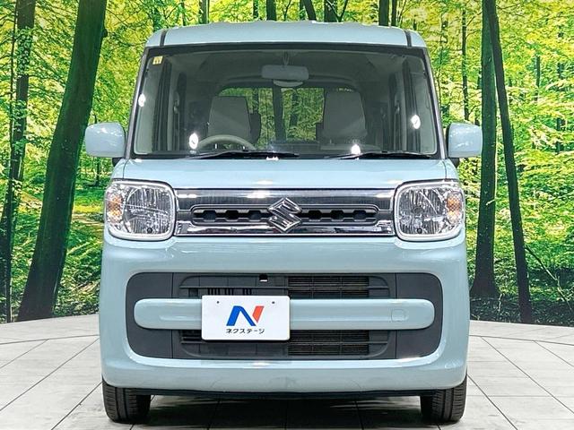 スペーシア ハイブリッドＸ　純正ナビ　両側電動ドア　禁煙車　Ｂｌｕｅｔｏｏｔｈ再生　シートヒーター　スマートキー　オートライト　電動格納ミラー　後席ロールサンシェード　ベージュ内装　ボックス付アームレスト　シートバックポケット（14枚目）