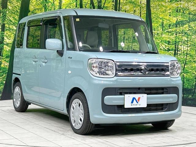 スペーシア ハイブリッドＸ　純正ナビ　両側電動ドア　禁煙車　Ｂｌｕｅｔｏｏｔｈ再生　シートヒーター　スマートキー　オートライト　電動格納ミラー　後席ロールサンシェード　ベージュ内装　ボックス付アームレスト　シートバックポケット（16枚目）