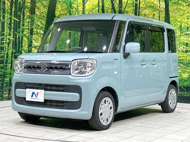 スペーシア ハイブリッドＸ　純正ナビ　両側電動ドア　禁煙車　Ｂｌｕｅｔｏｏｔｈ再生　シートヒーター　スマートキー　オートライト　電動格納ミラー　後席ロールサンシェード　ベージュ内装　ボックス付アームレスト　シートバックポケット（24枚目）