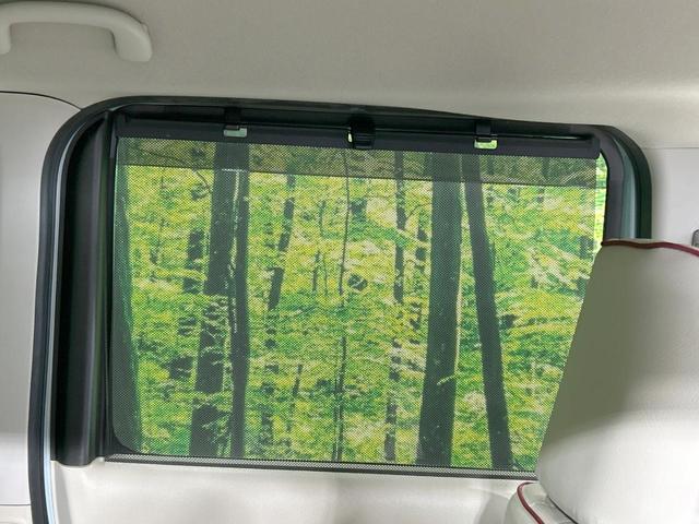 スペーシア ハイブリッドＸ　純正ナビ　両側電動ドア　禁煙車　Ｂｌｕｅｔｏｏｔｈ再生　シートヒーター　スマートキー　オートライト　電動格納ミラー　後席ロールサンシェード　ベージュ内装　ボックス付アームレスト　シートバックポケット（38枚目）