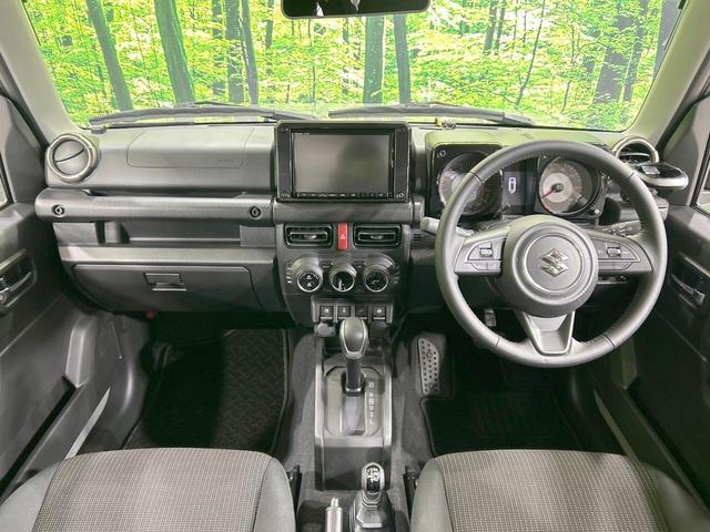 ジムニー ＸＣ　純正８型ナビ　セーフティサポート　禁煙　前席シートヒーター　レーンアシスト　スマートキー　ＬＥＤヘッド　オートハイビーム　オートエアコン　純正１６インチＡＷ　Ｂｌｕｅｔｏｏｔｈ　ＤＶＤ／ＣＤ　フルセグ（2枚目）