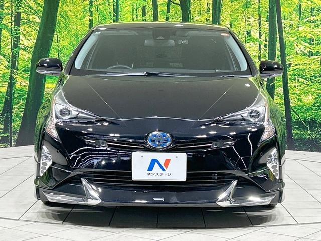 プリウス A モデリスタ 純正9型ナビ バックカメラ 衝突軽減 レーダークルーズ 禁煙車 クリアランスソナー パークアシスト レーンアシスト スマートキー LEDヘッド/フォグ ブラインドスポットモニター フルセグ(14枚目)