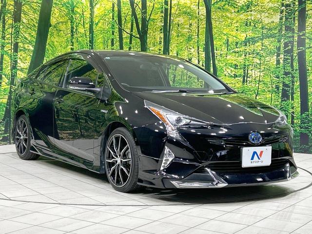 プリウス A モデリスタ 純正9型ナビ バックカメラ 衝突軽減 レーダークルーズ 禁煙車 クリアランスソナー パークアシスト レーンアシスト スマートキー LEDヘッド/フォグ ブラインドスポットモニター フルセグ(16枚目)