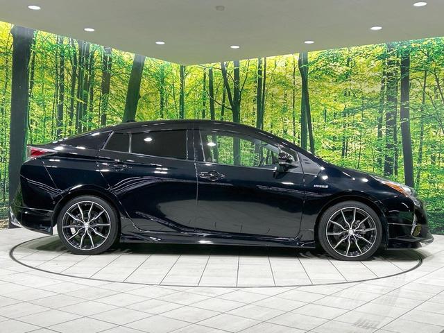 プリウス A モデリスタ 純正9型ナビ バックカメラ 衝突軽減 レーダークルーズ 禁煙車 クリアランスソナー パークアシスト レーンアシスト スマートキー LEDヘッド/フォグ ブラインドスポットモニター フルセグ(26枚目)