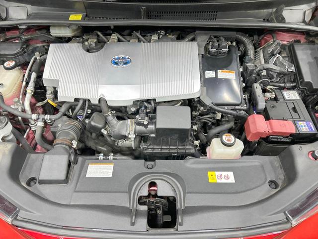 プリウス Aプレミアム ツーリングセレクション 純正9型ナビ バックカメラ 衝突軽減 レーダークルーズ 禁煙車 パワーシート 前席シートヒーター クリアランスソナー レーンアシスト スマートキー LEDヘッド/フォグ オートマチックハイビーム(18枚目)