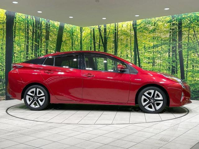 プリウス Aプレミアム ツーリングセレクション 純正9型ナビ バックカメラ 衝突軽減 レーダークルーズ 禁煙車 パワーシート 前席シートヒーター クリアランスソナー レーンアシスト スマートキー LEDヘッド/フォグ オートマチックハイビーム(27枚目)
