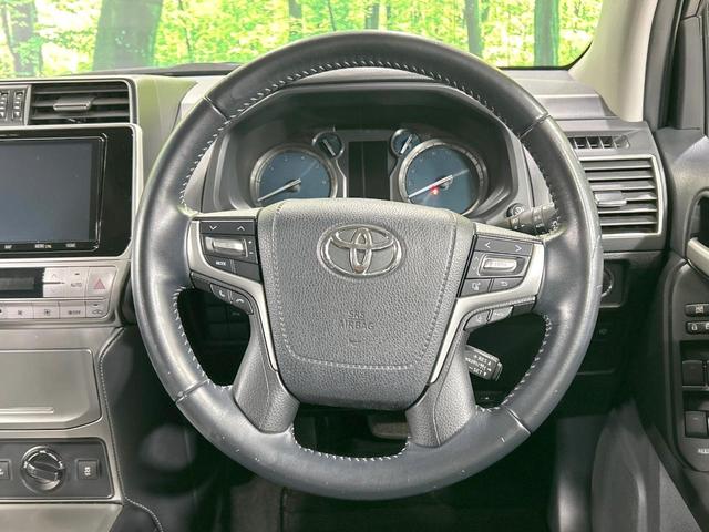 ランドクルーザープラド ＴＸ　Ｌパッケージ　４ＷＤ　モデリスタエアロ　純正ナビ　バックカメラ　セーフティセンス　レーダークルーズ　禁煙車　Ｂｌｕｅｔｏｏｔｈ再生　ＥＴＣ　ＬＥＤヘッド＆フォグ　黒革シート　前席シートベンチレーション　パワーシート（11枚目）