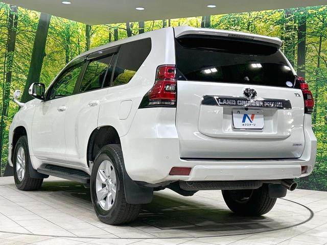 ランドクルーザープラド ＴＸ　Ｌパッケージ　４ＷＤ　モデリスタエアロ　純正ナビ　バックカメラ　セーフティセンス　レーダークルーズ　禁煙車　Ｂｌｕｅｔｏｏｔｈ再生　ＥＴＣ　ＬＥＤヘッド＆フォグ　黒革シート　前席シートベンチレーション　パワーシート（25枚目）