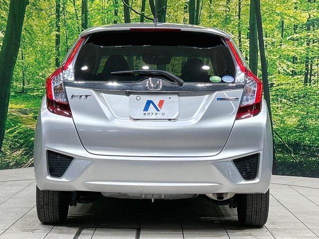 フィットハイブリッド Lパッケージ 純正ナビ バックカメラ シティブレーキ クルーズコントロール 禁煙車 ETC Bluetooth再生 ハーフレザーシート LEDヘッド オートライト オートエアコン スマートキー 革巻きステアリング(15枚目)