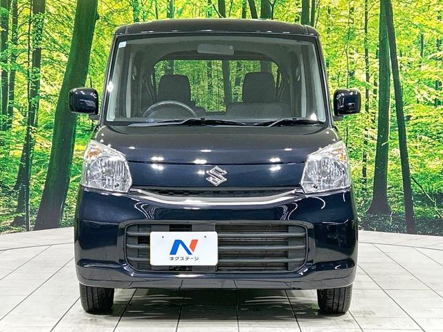 スペーシア G SDナビ 禁煙車 シートヒーター スマートキー 純正14インチアルミホイール オートエアコン CD再生 地デジ 電動格納ミラー アイドリングストップ パワーウィンドウ 両側スライドドア 盗難防止装置(14枚目)