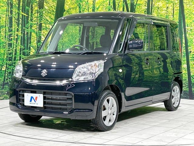 スペーシア G SDナビ 禁煙車 シートヒーター スマートキー 純正14インチアルミホイール オートエアコン CD再生 地デジ 電動格納ミラー アイドリングストップ パワーウィンドウ 両側スライドドア 盗難防止装置(24枚目)