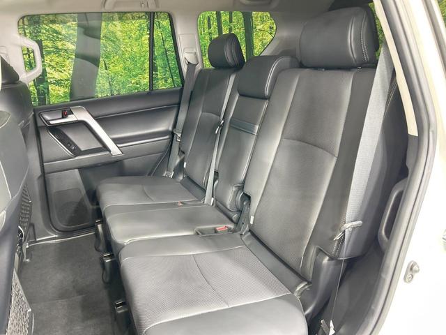 ランドクルーザープラド TX Lパッケージ マットブラックエディション 7人乗り サンルーフ 純正9型ナビ 全周囲カメラ 衝突軽減 レーダークルーズ 禁煙車 本革黒シート パワーシート シートヒーター クリアランスソナー レーンアシスト スマートキー デジミラ BSM(46枚目)