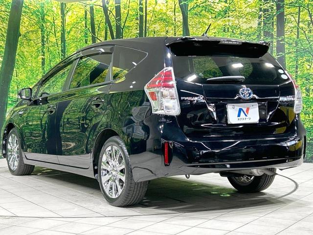 プリウスアルファ S Lセレクション メモリーナビ バックカメラ 禁煙車 ETC Bluetooth接続 LEDヘッド&フォグ オートライト オートエアコン スマートキー 17インチAW 電動格納ミラー 衝突安全ボディ デイライト(26枚目)