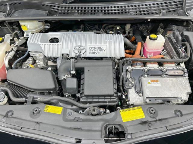 プリウス Sツーリングセレクション 禁煙車 スマートキー LEDヘッド ETC 純正17インチアルミ オートライト オートエアコン Bluetooth接続 CD再生 電動格納ミラー フロントフォグ プライバシーガラス パワーウィンドウ(18枚目)