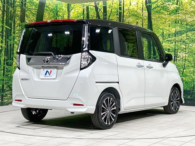 ルーミー カスタムG-T 登録済未使用車 ターボ 純正9型ディスプレイ 全周囲カメラ スマートアシスト アダプティブクルーズ 両側電動ドア 前席シートヒーター LEDヘッド&フォグ オートハイビーム Bluetooth接続(17枚目)