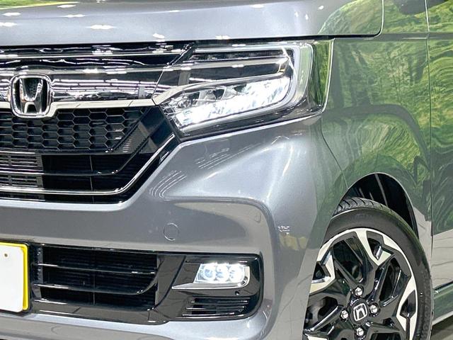 N-BOXカスタム G・EXターボホンダセンシング 両側パワスラ 純正ナビ バックカメラ ホンダセンシング アダプティブクルーズ 禁煙 ハーフレザーシート バックソナー レーンアシスト スマートキー LEDヘッド/フォグ オートハイビーム CD/DVD(12枚目)