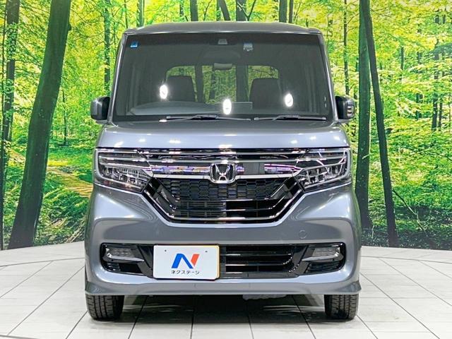 N-BOXカスタム G・EXターボホンダセンシング 両側パワスラ 純正ナビ バックカメラ ホンダセンシング アダプティブクルーズ 禁煙 ハーフレザーシート バックソナー レーンアシスト スマートキー LEDヘッド/フォグ オートハイビーム CD/DVD(14枚目)
