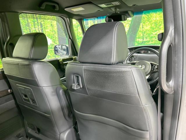 N-BOXカスタム G・EXターボホンダセンシング 両側パワスラ 純正ナビ バックカメラ ホンダセンシング アダプティブクルーズ 禁煙 ハーフレザーシート バックソナー レーンアシスト スマートキー LEDヘッド/フォグ オートハイビーム CD/DVD(40枚目)