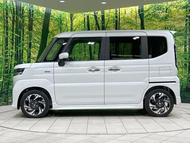 スペーシアカスタム ハイブリッドＸＳ　届出済未使用車　セーフティサポート　アダプティブクルーズ　両側電動ドア　前席シートヒーター　ステアリングヒーター　ＬＥＤヘッド＆フォグ　オートハイビーム　オートエアコン　電動パーキングブレーキ　ＨＵＤ（31枚目）